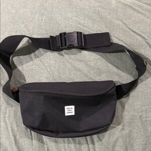 Herschel Supply Company Black Belt Bag with Adjustable Strap